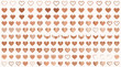 © Bambang - Diverse Heart Icons Collection Vector Graphic Resources Commercial Use