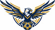 © Calandra - Dynamic Eagle Soccer Mascot Vector Emblem Design