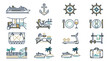 © Siko - Vacation and Cruise Travel Icons Set