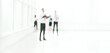 © Aditya - Blurred Business Professionals In Modern Office Interior