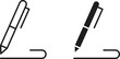© apon - Pen icon design for signs, logo, apps or website