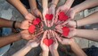 © raono - Hands sharing hearts