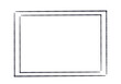 © Mau - black color double line frame