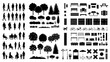 © Renuka-Creative - Architectural Site Planning CAD Library with People Trees Furniture Vehicles and Urban Elements