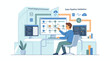 © Anom S. - Software engineer developing and validating data pipelines in a virtual environment.