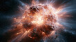 © Алексей Иванченко - A supernova explosion, the violent death of a massive star, releasing energy visible across vast distances