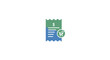 © sudirman - Green verified check mark receipt icon.