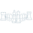 © pro path - Hip hop grillz vector illustration set. Creative teeth grills designs with heart, chess, wings, and clock concepts. Custom teeth jewelry line art fashion elements for streetwear and t-shirt design, is
