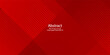 © Arina Color - Abstract dark red and black luxury background vector. Elegant geometric overlapping layer design with metallic line texture for premium business banner cover.