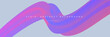 © Holo Art - 3d Gradient Shape. Beautiful Abstract Liquid Fluid Background. Color Design For Creative Bg. Dynamic Digital Flow In A Modern Colourful Vector Curve. Blue And Purple 3d Gradient Shape.