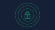 © Thilina Sandakelum - Zero Trust Cybersecurity Architecture Minimalist Vector Concept