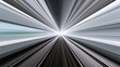 © Indrawan - Light streaks blur from a vanishing point, suggesting rapid motion through a tunnel
