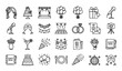 © MdSakib - Wedding celebration icons vector minimal event outline pack