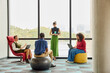 © Guille Faingold/Stocksy - Boss and business employees portrait