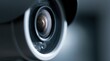 © dmmarychev - close up of security camera lens with reflection