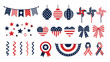 © Zahid - Patriotic american symbols and decorations