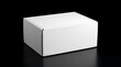 © Santri - Blank white cardboard box mockup for shipping or product packaging delivery e-commerce parcel storage logistics solutions