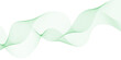 © Just Choice - Green smooth wave line for corporate reports and neutral data visualization layouts. Design element. Vector eps10