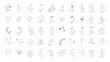 © mdlimon - Set of black hand drawn doodle math symbols and numbers for education and design Vector
