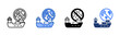 © Jefri - Trade Sanction  Icon with Style Variations