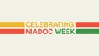 © Shohan stock - Celebrating NAIDOC Week Graphic Design with Colorful Stripes on Off White Background