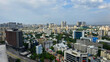 © atulvermabhai - Cinematic Drone Flight Over Indian Technology Park and Urban Skyline