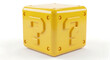 © MSTSAHERA - Yellow question mark block game icon with question uncertainty isolated challenge information discovery