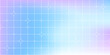 © klyaksun - Y2K background with geometric grid pattern and stars, abstract vector gradient design. Retro cyber aesthetic poster template with colorful blue purple tile shapes and seamless texture