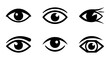 © MR - Eye Icons Set, Vision Symbols, Ophthalmology Graphics, Medical Illustrations
