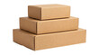 © JannatulFerdous - Stack of brown cardboard boxes isolated on transparent background