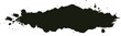 © miht3325 - Black messy ink splatter brush stroke banner