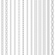 © laura - Advanced Knitted Cable Vector Brush Set for Adobe Illustrator – Traditional Aran, Plait, Staghorn and Medallion Cable Patterns