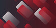 © ART - White background with abstract red grey square decoration. Vector illustration for modern presentation background, brochure design, business card background, website slider, landing page