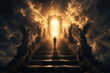 © PolacoStudios - life after death, heaven, afterlife, spiritual, celestial, eternal life, divine light, paradise, peace, hope, soul, serenity, heavenly garden, golden light, faith, religion, spiritual journey, eternit