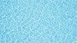 © KRAM - Top down view of crystal clear light blue water surface with gentle ripples and beautiful caustic light reflections