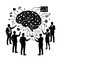 © Sandi Apriyadi - Business team analyzing artificial intelligence brain technology concept