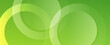 © Fahrus sinatria - Abstract green circle background. Modern dynamic overlapping geometric shape template for corporate business website banner and presentation layout.