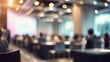 © EKA - Blurred conference audience interior