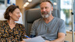© Tania - CRISPR therapy clinical trial coordinator briefing rare disease patient volunteer on gene editing protocol risks inside institutional review board approved research suite, informed consent process,
