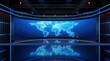 © Umnat - A stunning 3D virtual studio designed as a perfect background for TV shows and news slides.