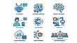 © Zara - Ai and machine learning concepts icons set
