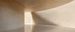 © ZL Studio - Futuristic Curved Architectural Interior with Soft Natural Light and Elegant Space