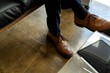 © Rawpixel.com - Elegant leather shoes on floor