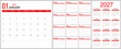 © CSE20 - Monthly event calendar template for 2026 year for workspace, wall, web use | Journal schedule planner for 2026 year | Week Starts on Sunday | 12-month calendar template 2027 with annotation space