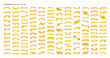 © Hesi - Set of different ribbons in various shapes and sizes, suitable for design projects.
