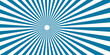 © Nipa - Radial Burst Background: A graphic background featuring an explosive radial burst pattern with alternating blue and white lines radiating from a central point.