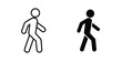 © Surya - Person walking icon