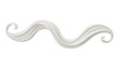 © Md - Abstract white liquid wave swirl isolated on a dark transparent background.