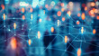 © Sukumar - Dynamic social media connection background representing modern technology communication business collaboration pictures