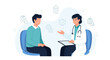 © Ford - Doctor Consultation, Patient Visit, Medical Checkup, Healthcare Discussion, Clinic Interior
